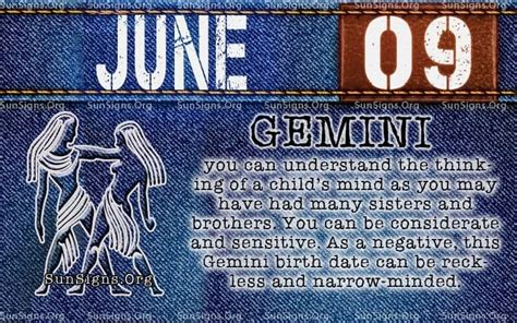 9 juni horoscoop|June 9 Zodiac Horoscope Birthday Personality